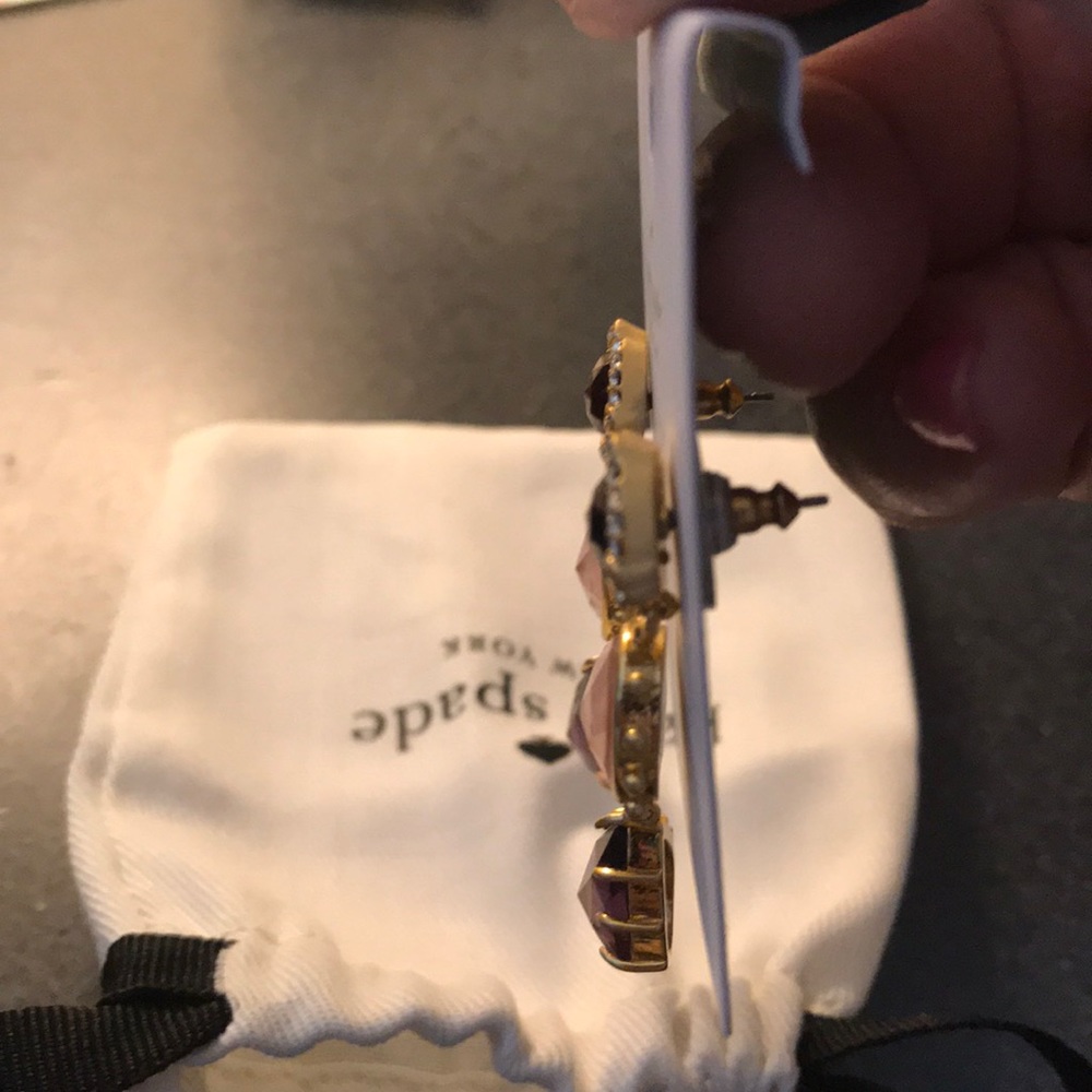 NEW Kate Spade perfectly imperfect linear earrings - Picture 5 of 8
